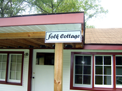 05 - Folk Cottage nameplate