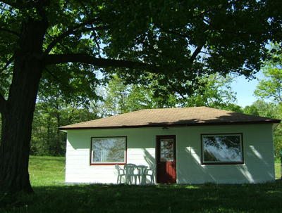 01 - Cottage under a maple tree