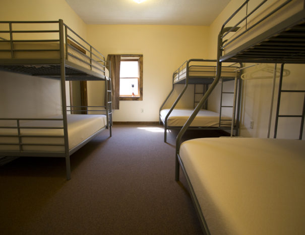 Bunkroom from doorway