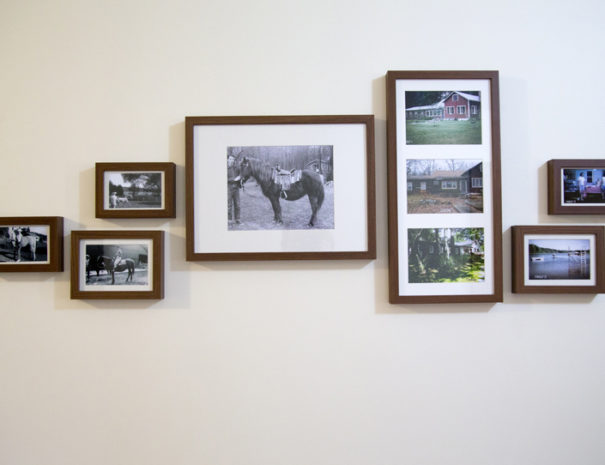 Entryway historic photos