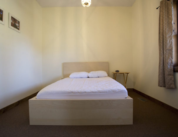 Master bedroom from doorway